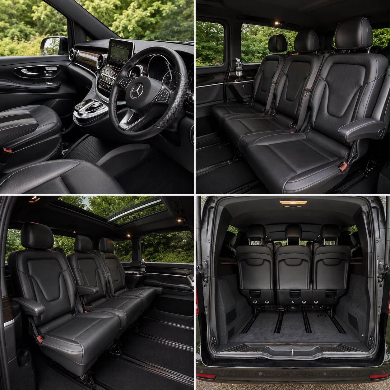 High-end executive vehicles used by Aston Parker