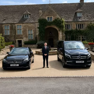 Professional chauffeur services from Aston Parker