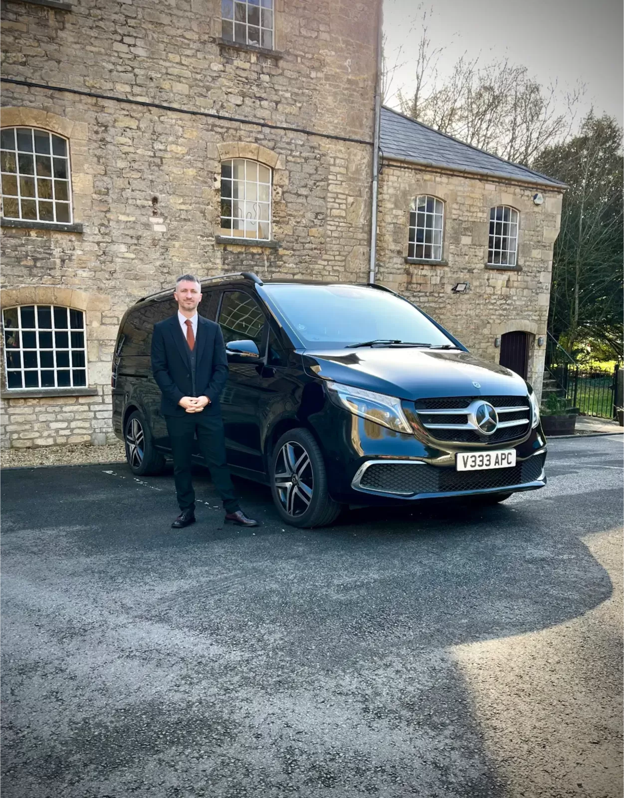 High-end executive vehicles used by Aston Parker