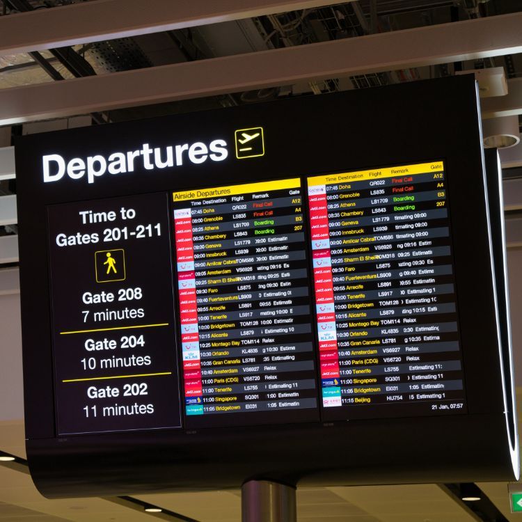 Aston Parker offers real time flight monitoring to ensure our drivers are ready when you are