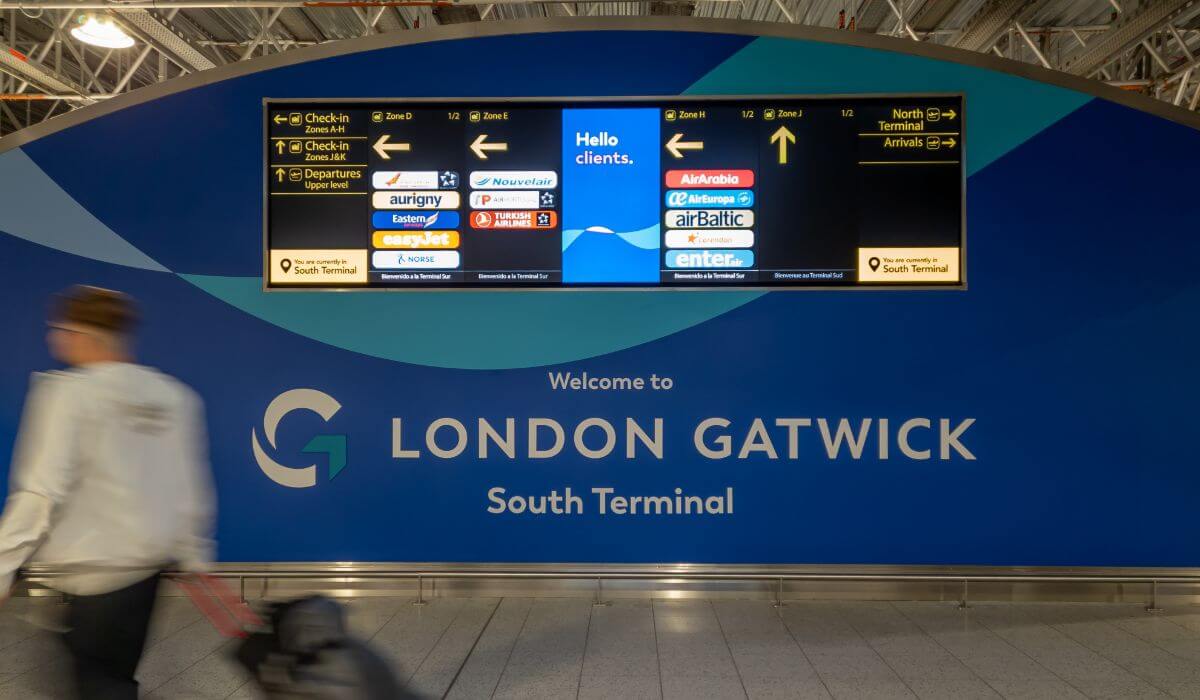 Airport transfer service to Gatwick airport
